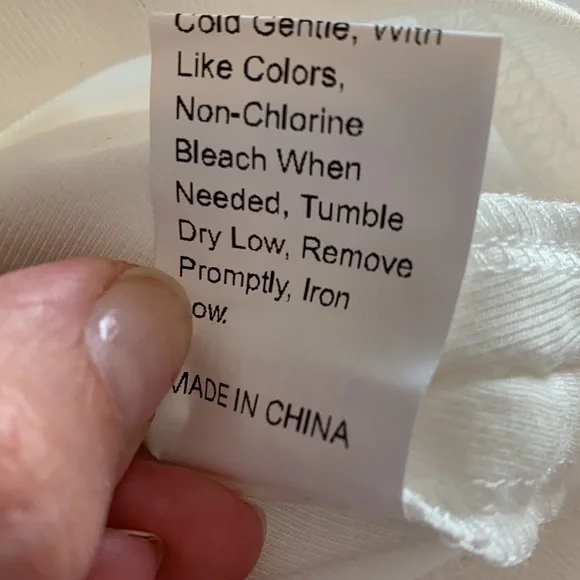 Shein white rhinestone crop top - Picture 6 of 7